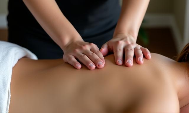 Massage deep tissue pour libération des tensions profondes