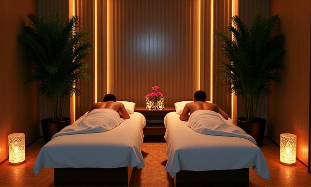 Massage duo pour couple - expérience luxueuse et partagée